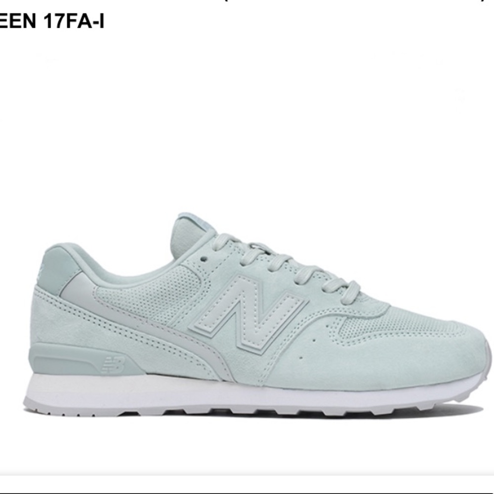 New balance mint shoes